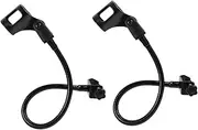 OFFIGAM 2Pcs Flexible Tube Microphone Holders Mic Stands for Desktop Use Direction Control Compatible with Various Microphones Durable and Stable Design