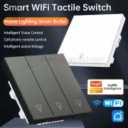DH-313 Tuya WiFi Smart Switch Light Control Panel Remote Control 86 Wall Switch