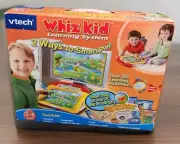 VTech Whiz Kid Wondertown Learning System w/CD & Cartridge-New In Open Box