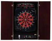 Viper Metropolitan Soft Tip Mahogany Dartboard Cabinet w/ FREE Shipping
