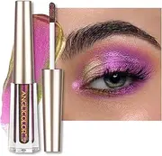 1Anglicolor Chameleon Eyeshadow,3 colours Liquid Metallic Changing Liquid Eyeshadow No Creasing Long-lasting Holographic Glitter Multichrome Eyeshadows (102)