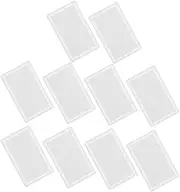 Operitacx 10pcs Blank Sublimation Aluminum Business Cards Cards for Custom Printing Smooth Edges Professional Appearance for DIY Name Badges and Creative Use