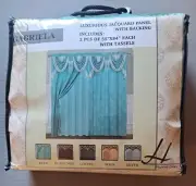 GABRIELLA LUXURIOUS JACQUARD PANEL WITH BACKING 2 pcs fo 55X84 each