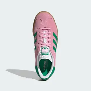 【adidas 愛迪達】GAZELLE BOLD 運動休閒鞋(IE0420 ORIGINALS 休閒鞋 粉)