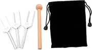 FUNOMOCYA Metal Tuning Forks for Healing Chakra Set Nerve Sensory Hammer for Toddlers