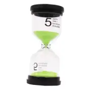 Hourglass Sand Timer for Kids, 5 Minutes Mini Sand Clock, Colorful Sandglass