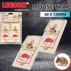 24 x Wooden Mouse Mice Trap Reusable Rodent Traps Rat Snare Catcher 12cm x 6cm