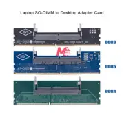 DDR3 DDR4 DDR5 Laptop to Desktop Memory Adapter Card SO-DIMM To PC DIMM Card