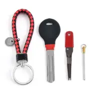 Fishhook Whetstone Sharpener, Double Sided Grits Grinding Hook File