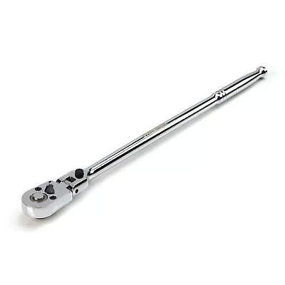 Steelman 1/4-in Drive 72-Tooth 180° Flex-Head Ratchet with 12-in Handle 60573