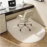 Office Chair Mat for Carpet & Hardwood Floors, Thick Computer Desk Floor Mat Under Desk Rug, Office Floor Mats for Home Supplies(A,120x90cm)