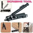 Multi-function Scribing Tool Construction Aluminium Pencil Precise Woodworking
