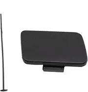 Wivplex 1 Pcs Car Front Bumper Spoiler Towing Eye Hook Cover, for, A4 S4 Quattro B6 8E0807241 Black Towing Eye Cover