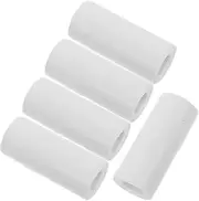Self-Adhesive Thermal Printer Paper Rolls 5 Pack Mini Printer Sticker Paper Adhesive Paper Rolls for Mini Printer