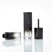 1Pcs Empty Portable 4ml Gradient Thick Wand Lip Gloss Tube Lip Glaze Tub_$d