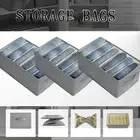 Mesh Storage Box Closet Wardrobe Drawer Divider Clothes Organize 6/7/9/11 Grids