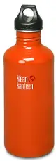 ├登山樂┤ 美國 Klean Kanteen 彩色不繡鋼瓶 40oz / 1182ml # K40CPPL Flame Orange/火焰橘