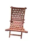 Wooden Gitti Chair Foldable Chair Solid Wood Cafeteria Chair