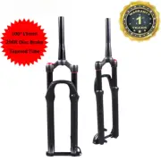 27.5/29 Inch DH MTB Bicycle Front Suspension Air Fork Thru Axle 100*15mm