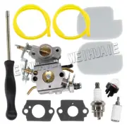 Carburetor Kit For Craftsman 358.350990 18" 42cc Gas Chainsaw with Air Filter