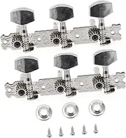 MINAOLULUS 1Set Guitar Replacement Head Knobs Professional Guitar Pegs Durable Accessories with Appearance Easy to Install for Acoustic and Electric Guitars