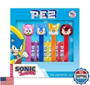 Sonic the Hedgehog PEZ Gift Set (Four PEZ Dispensers + Six Candy Refills)