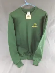 John Deere Sweatshirt Size Medium Mens 50% Cotton 50% Polyester by JERZEES