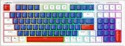 Daseeme Gaming Keyd and Mouse Combo 98-Key Mechanical Feel Wed Colourful Backlight 6D Gaming Mouse w/Adjustable Movement Speed Mouse and Keyd