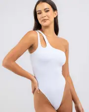 [Kaiami] Morticia One Shoulder One Piece Swimsuit