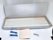 MICHELE Watch Band Box Storage Case Long Grey