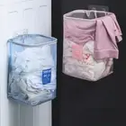 Foldable Clothing Bucket Dirty Clothes Baskets Laundry Basket Bathroom Storage