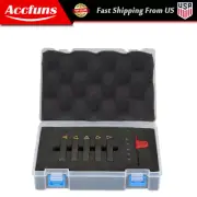5Pcs 3/8" Carbide Indexable Turning Tool Lathe Tool Bit With Carbide Inserts