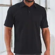 FLASH - Mens CoolDry Mesh Short Sleeve Polo Shirt
