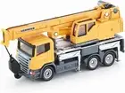 Siku 1859, Telescopic Crane Truck, 1:87, Metal/Plastic, Yellow, Telescopic