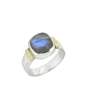 Tiramisu Silver 3.45 ct. tw. Labradorite Ring