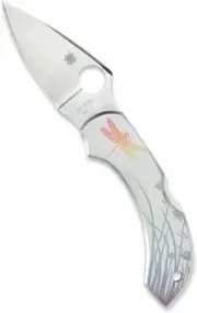 Spyderco C28PT Outdoor Knife Dragon Fly Tattoo Made in SEKi, Japan NEW