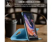 Detachable Wallet Phone Case for Easy Portability (Blue), Flip Case for Samsung Galaxy Note 9