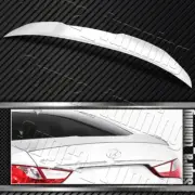 W-Power Pearl White V-Style Trunk Lid Spoiler Wing For 2011-2014 Hyundai Sonata