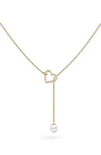 在飛比找ZALORA購物網優惠-Necklace Valentine 18K Gold an