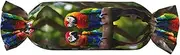 GaxfjRu Colorful Parrots On Tree print Men's Crewneck Sweater Soft Casual Sweaters for Men Classic Loose Fit Pullover Sweaters