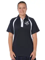 Navy/White SS Polo Top - SNR