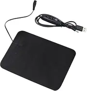 Seedling Heat Mat – Waterproof PVC Leather Plant Heating Pad | USB Warm Hydroponics Heating Pad with 3 Adjustable Temperature Settings, 45℃-50℃ for Indoor Plants, Reptiles, Germination Heat Mat