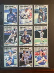 1989 Fleer New York Mets GOODEN STRAWBERRY CONE JEFFERIES WEST HERNANDEZ +