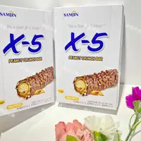 在飛比找蝦皮購物優惠-"韓國市集"韓國 SAMJIN X-5 花生巧克力棒/香蕉巧