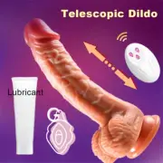 Realistic Clit Stimulator Vibrator Thrusting Device Vagina Wireless Dildo Sex
