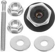 Modified Hood Lock Push Button Latch Vehicle Hood Pins Quick Latch Quick Release Bumper Fasteners Bumper Quick Release Car Hood Latches Quick Release Bumper Hood Pins Black Iron