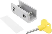 SHINEOFI 4pcs Sliding Sash Lock Aluminum Alloy Safety Door and Window Locks for Easy Install Fits Vertical Horizontal Sliding Windows Theft Security