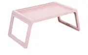 Pink Portable Folding Laptop PC Desk Lap Bed Tray Home Table Shelf Dinner Notebooks