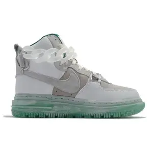 Nike 休閒鞋 AF1 HI UT 2.0 運動 女鞋 高筒 經典款 中國風 靴款 球鞋穿搭 藍 灰 DQ5358-043 [ACS 跨運動]