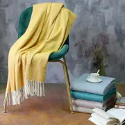 115*200cm Cozy Decorative Knit Woven Throw Blanket Sofa Throw Bed Throw Bed Blanket